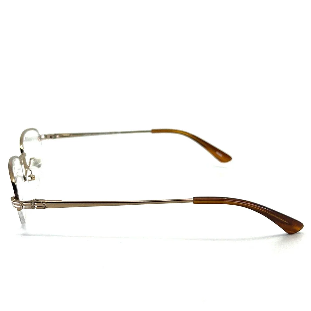 Bellissima Eyeglasses BL630 Gold Oval Full Rim Frames 53-16-135